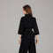 Black Wrap Style Modest Co-Ord Set