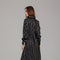Black Striped Shirt Dress