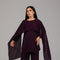 Purple Layered Co-Ord Set 