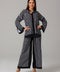 Black Monochrome Stripe Co-ord Set