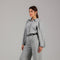 Grey Pinstripe Tailored Co-Ord Set