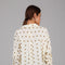 Brown Polka Dot Relaxed Shirt