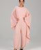 Pink Blush Draped Jumpsuit 