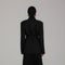 Black Tailored Jacket & Pleated Skirt Set