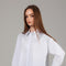 White Embellished Shirt Top
