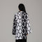 Black and White Monochrome Geometric Printed Co-ord Set 