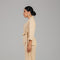 Beige Wrap Style Modest Co-Ord Set 