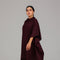 Purple Draped Co-Ord Set
