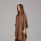 Beige Draped Co-Ord Set