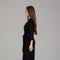 Black Wrap Style Modest Co-Ord Set