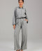 Grey Pinstripe Tailored Co-Ord Set