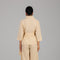 Beige Wrap Style Modest Co-Ord Set 