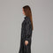 Black Striped Shirt Dress