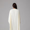 Cream Embellished Kaftan Gown