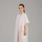 Beige Relaxed Modest Kaftan Dress
