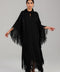 Black Fringe Kaftan