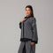 Black Monochrome Stripe Co-ord Set