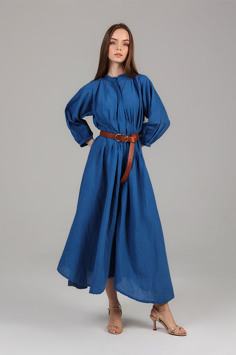 MS FYOR Long Dress #color_navy-blue