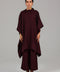 Purple Draped Co-Ord Set