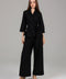 Black Wrap Style Modest Co-Ord Set
