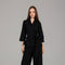 Black Wrap Style Modest Co-Ord Set