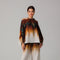 White Abstract Ombre Co-ord Set