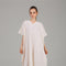 Beige Relaxed Modest Kaftan Dress