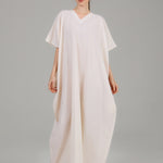 Relaxed Modest Kaftan Dress PR 008 Beige