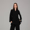 Black Fluid Longline Co-Ord Set