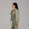 Mint Green Tie-Front Textured Co-Ord Set 