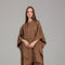 Beige Draped Co-Ord Set