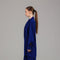 Blue Cobalt Draped Co-Ord Set