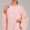 Pink Blush Draped Jumpsuit 