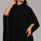 Black Draped Co-Ord Set