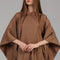 Beige Draped Co-Ord Set