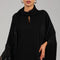 Black Fringe Kaftan