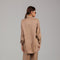 Brown Steel Satin Co-ord Set