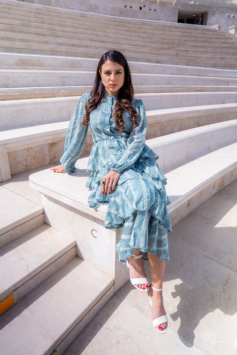 MS FYOR Dress #color_aquagreen