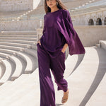 Layered Co-Ord Set JS 016 Purple