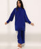 Blue Cobalt Draped Co-Ord Set